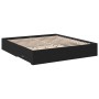 Schwarzer Holzwerkstoff-Bettrahmen mit Schubladen 200 x 200 cm von , Betten und Lattenroste - Ref: Foro24-3280357, Preis: 233...