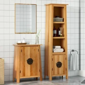 Zweiteiliges Badezimmermöbelset aus massiver Kiefer. von , Badezimmermöbel - Ref: Foro24-3223461, Preis: 589,49 €, Rabatt: %