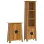 Conjunto de muebles de baño 2 piezas madera maciza de pino de , Muebles de baño - Ref: Foro24-3223461, Precio: 589,45 €, Desc...