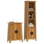 Conjunto de muebles de baño 2 piezas madera maciza de pino de , Muebles de baño - Ref: Foro24-3223461, Precio: 589,45 €, Desc...