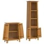 Conjunto de muebles de baño 2 piezas madera maciza de pino de , Muebles de baño - Ref: Foro24-3223461, Precio: 589,45 €, Desc...