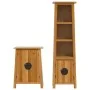 Conjunto de muebles de baño 2 piezas madera maciza de pino de , Muebles de baño - Ref: Foro24-3223461, Precio: 589,45 €, Desc...