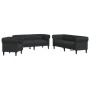 3-piece black fabric sofa set by , Sofas - Ref: Foro24-3209193, Price: 895,30 €, Discount: %