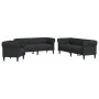 3-piece black fabric sofa set by , Sofas - Ref: Foro24-3209193, Price: 878,71 €, Discount: %