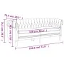 3-teilige Sofagarnitur aus schwarzem Stoff von , Sofas - Ref: Foro24-3209193, Preis: 878,71 €, Rabatt: %
