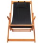 Klappbare Strandkörbe 2 Einheiten aus schwarzem Stoff von , Gartenstühle - Ref: Foro24-3214486, Preis: 131,91 €, Rabatt: %