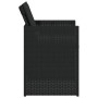 Garden chairs with cushions 4 units black synthetic rattan by , Garden chairs - Ref: Foro24-4007436, Price: 198,60 €, Discoun...