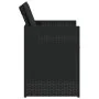 Garden chairs with cushions 4 units black synthetic rattan by , Garden chairs - Ref: Foro24-4007436, Price: 212,05 €, Discoun...