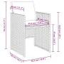 Garden chairs with cushions 4 units black synthetic rattan by , Garden chairs - Ref: Foro24-4007436, Price: 212,05 €, Discoun...