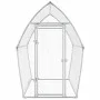 Hühnerkäfig aus silberverzinktem Stahl, 200 x 105 x 182 cm von , Käfige und Lebensräume für Kleintiere - Ref: Foro24-172555, ...