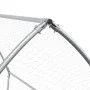 Hühnerkäfig aus silberverzinktem Stahl, 200 x 105 x 182 cm von , Käfige und Lebensräume für Kleintiere - Ref: Foro24-172555, ...