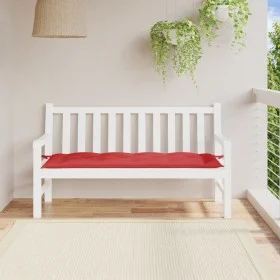 Garden bench cushion Oxford fabric red 150x50x7 cm by , Cushions for chairs and sofas - Ref: Foro24-361608, Price: 31,47 €, D...