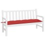Gartenbankauflage Oxford-Stoff rot 150x50x7 cm von , Kissen für Stühle und Sofas - Ref: Foro24-361608, Preis: 31,97 €, Rabatt: %