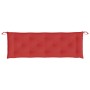 Gartenbankauflage Oxford-Stoff rot 150x50x7 cm von , Kissen für Stühle und Sofas - Ref: Foro24-361608, Preis: 31,97 €, Rabatt: %