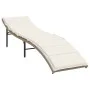 Sun loungers with table 2 units beige synthetic rattan by , Loungers - Ref: Foro24-368254, Price: 234,72 €, Discount: %