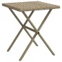 Sun loungers with table 2 units beige synthetic rattan by , Loungers - Ref: Foro24-368254, Price: 234,72 €, Discount: %