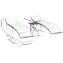 Sun loungers with table 2 units beige synthetic rattan by , Loungers - Ref: Foro24-368254, Price: 158,04 €, Discount: %