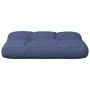 Navy blue fabric pallet sofa cushion 60x40x12 cm by , Cushions for chairs and sofas - Ref: Foro24-377966, Price: 22,40 €, Dis...