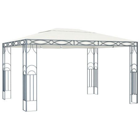 Cenador color crema 400x300 cm de vidaXL, Carpas y cenadores - Ref: Foro24-48048, Precio: 355,52 €, Descuento: %