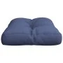 Navy blue fabric pallet sofa cushion 60x40x12 cm by , Cushions for chairs and sofas - Ref: Foro24-377966, Price: 22,40 €, Dis...