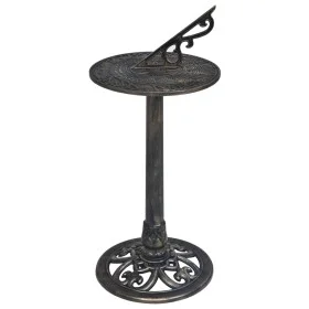 Bronze plastic sundial 35.5x82 cm by vidaXL, sundials - Ref: Foro24-48225, Price: 35,02 €, Discount: %