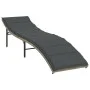 Sun loungers with table 2 units light gray synthetic rattan by , Loungers - Ref: Foro24-368256, Price: 234,72 €, Discount: %
