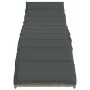 Sun loungers with table 2 units light gray synthetic rattan by , Loungers - Ref: Foro24-368256, Price: 234,72 €, Discount: %