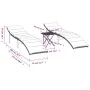 Sun loungers with table 2 units light gray synthetic rattan by , Loungers - Ref: Foro24-368256, Price: 234,72 €, Discount: %