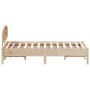 Estructura de cama con cabecero madera maciza pino 140x190 cm de , Camas y somieres - Ref: Foro24-3207225, Precio: 156,05 €, ...