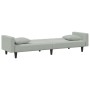 Sofa set with cushions 2 pieces light gray velvet by , Sofas - Ref: Foro24-3216268, Price: 321,39 €, Discount: %