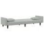 Sofa set with cushions 2 pieces light gray velvet by , Sofas - Ref: Foro24-3216268, Price: 318,40 €, Discount: %