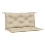 Gartenbankkissen 2 Stück beiges Oxford-Gewebe 100x50x7 cm von , Kissen für Stühle und Sofas - Ref: Foro24-361662, Preis: 44,8...