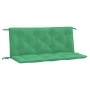 Garden Bench Cushions 2 Pcs Green Oxford Fabric 120x50x7 cm by , Cushions for chairs and sofas - Ref: Foro24-361683, Price: 3...
