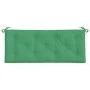 Garden Bench Cushions 2 Pcs Green Oxford Fabric 120x50x7 cm by , Cushions for chairs and sofas - Ref: Foro24-361683, Price: 3...