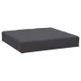 Cushion for pallet sofa in anthracite Oxford fabric 60x60x8 cm by , Cushions for chairs and sofas - Ref: Foro24-361792, Price...