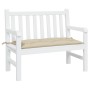 Gartenbankkissen beige Oxford-Stoff 110x50x7 cm von , Kissen für Stühle und Sofas - Ref: Foro24-361814, Preis: 37,79 €, Rabat...