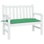 Cojín de banco de jardín tela Oxford verde 110x50x7 cm de , Cojines para sillas y sofás - Ref: Foro24-361816, Precio: 25,97 €...