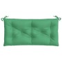 Gartenbankauflage Oxford-Stoff grün 110x50x7 cm von , Kissen für Stühle und Sofas - Ref: Foro24-361816, Preis: 26,39 €, Rabat...