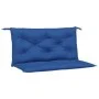Cojines de banco jardín 2 uds tela Oxford azul real 100x50x7 cm de , Cojines para sillas y sofás - Ref: Foro24-361669, Precio...