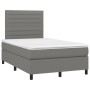 Boxspringbett mit dunkelgrauer Stoffmatratze 120x190 cm von , Betten und Lattenroste - Ref: Foro24-3269889, Preis: 395,38 €, ...