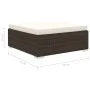 4-teiliges Gartenmöbel-Set und braune synthetische Rattankissen von vidaXL, Gartensets - Ref: Foro24-46777, Preis: 393,15 €, ...