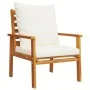 Set de muebles para jardín 3 piezas con cojines madera acacia de , Conjuntos de jardín - Ref: Foro24-3211807, Precio: 245,44 ...