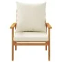 Set de muebles para jardín 3 piezas con cojines madera acacia de , Conjuntos de jardín - Ref: Foro24-3211807, Precio: 245,44 ...
