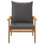 Juego de muebles jardín 5 pzas con cojines madera maciza acacia de , Conjuntos de jardín - Ref: Foro24-3211805, Precio: 421,2...