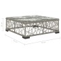 8-teiliges Gartenmöbel-Set und graue synthetische Rattankissen von vidaXL, Gartensets - Ref: Foro24-46806, Preis: 906,48 €, R...