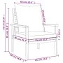 Juego de muebles jardín 5 pzas con cojines madera maciza acacia de , Conjuntos de jardín - Ref: Foro24-3211805, Precio: 407,3...