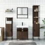 4-teiliges Badezimmermöbel-Set aus braunem Eichensperrholz von , Badezimmermöbel - Ref: Foro24-3214709, Preis: 238,48 €, Raba...