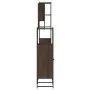 4-teiliges Badezimmermöbel-Set aus braunem Eichensperrholz von , Badezimmermöbel - Ref: Foro24-3214709, Preis: 238,48 €, Raba...