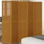 5-panel partition screen solid brown paulownia wood by , Room dividers - Ref: Foro24-358822, Price: 112,77 €, Discount: %