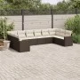 10-teilige Gartensofagarnitur und braune synthetische Rattankissen von , Gartensets - Ref: Foro24-3219463, Preis: 659,34 €, R...
